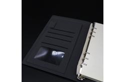 China 80 Sheets Ring Bound Organizer , Refillable Notebook Binder Customized Design supplier