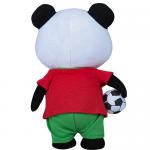 Adorable Animated Plush Christmas Toys Panda Shape PP Cotton Filling