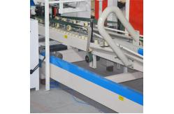 China Folding Gluing Stitching Corrugated Carton Box Machine Electric Driven supplier