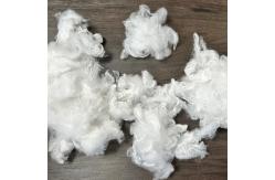 China AA Grade White Low Crimp Polyester Fiber With 100% Material supplier