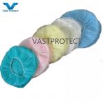 VPT Model NO. Disposable Non Woven Nurse Bouffant Cap With ISO13485 Certification for sale