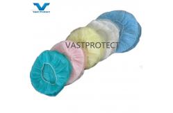 China VPT Model NO. Disposable Non Woven Nurse Bouffant Cap With ISO13485 Certification supplier