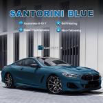 Santorini Blue High Quality Color Paint Protection Film Self Healing Air Release Technology 8mil TPU PPF for Anti Stain for sale
