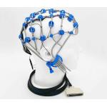 New Type EEG Saline Cap EEG Electrode Cap With Ag / AgCl Sintered Electrode Sensor On for sale