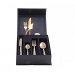 Recycled Materials Dinnerware Packaging Boxes 160gsm 210gsm Paper Gift Box For Cutlery for sale