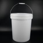 25kg Waterproof Paint Plastic Drum With Lid And Handle for sale
