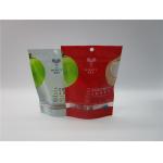 Custom Printed Laminated Pouches / Matte White Stand Up Pouches For Food Packaging