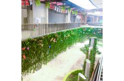 China Durable Lifelike Artificial Plant Wall For Store  Long Term Life Time supplier