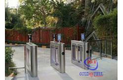 China outdoor Facial Recognition Thermometer Infrared Swing Arm Barriers supplier