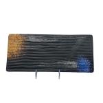Rectangle Melamine Camping Plates Set Smooth With Galaxy Pattern for sale