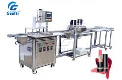 China Semi Auto Lipstick Releasing Machine With Container Screwing Device supplier