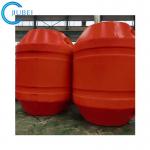 Laying PE Pipe Floats Buoys For Floating Cables Slurry Pipelines Floaters 500mm