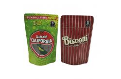 China Anti Corrosion ziplockk Resealable Stand Up Pouch Bags CMYK Printed supplier