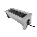 Max 250v Flip Up Sockets , OEM Tabletop Power Socket Self - Lock Function for sale