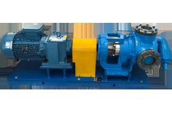 China NPT SAE Asphalt Gear Pumps For High Viscosity Fluids High Efficiency supplier