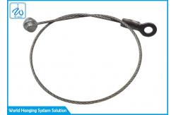 China Galvanized Wire Rope Lanyard With Eyelet End Fitting For Hanging Ceiling Light supplier