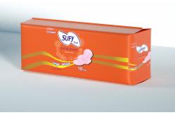 China Ultra Thin Cotton Disposable Menstrual Pads Breathable Winged Sanitary Pad supplier