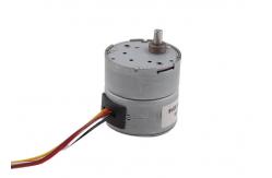 China 7.5 Degree Step Angle 25mm Permanent Magnet Stepper Motor With Gearbox supplier
