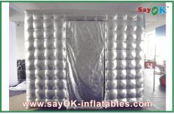 China Professional Photo Studio Beautiful Inflatable Wall Panel Mobile Square Blow Up Photo Booth supplier
