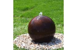 China Rusty Corten Steel Water Feature Customizable supplier