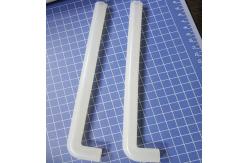 China Anti Aging Odorless Translucent Silicone Reducer Elbow For Hose supplier