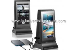 China 8 LCD Touch Screen Advertising Kiosk 800x1280 With Phone Charger supplier