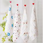 China Washing gauze baby handkerchief medical gauze baby saliva towel 100% cotton 6 layer baby towel manufacturer