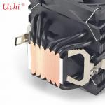 Dual Tower Dual Fan Black Fan Cooler PC Motherboard CPU Cooler