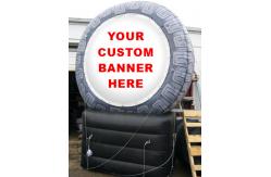China inflatable product model replica / inflatable tire  / PVC Inflatable giant tire advertising supplier