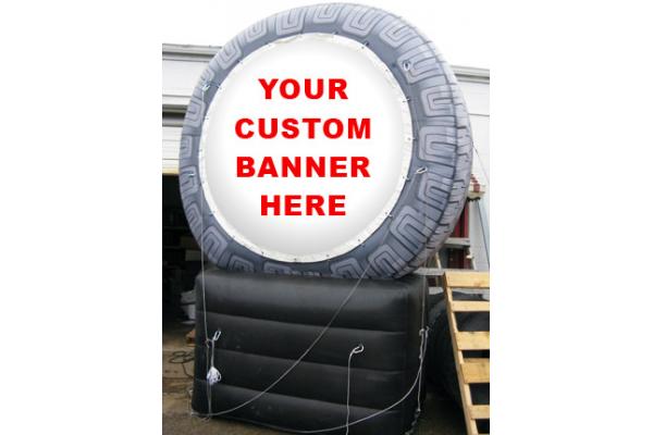 inflatable product model replica / inflatable tire  / PVC Inflatable giant tire advertising