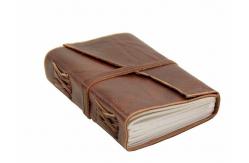 China Retro Thick Travel Journal Notebook / Daily Planner Notepad For Men FSC Approved supplier