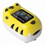 Child Digital Pulse Oximeter Plastic Color Screen Cute Design for sale