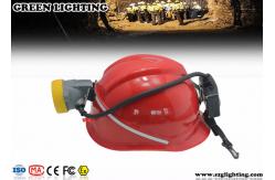 China ATEX Approved USB Charger Miners Lights For Hard Hats 156 Luminous supplier