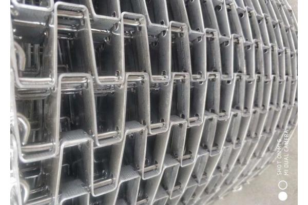 310 Flat Wire Conveyor Belt High Temperature Resistant For Curing Oven