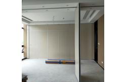 China Aluminium Frame Sliding Folding Soundproof Movable Partition Walls Wooden Banquet Hall Partitions supplier