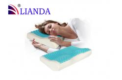 China Hospital Bed Cooling Gel memory foam Pillow With Four Seasons supplier