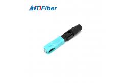 China SC/UPC SC/APC Mechanical FTTH Optical Fiber Fast Connector Quickly Assembly supplier