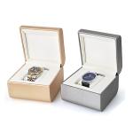 Luxury Hinged Lid Watch Jewelry Packaging Box for sale