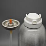 Shaving foam valve for cosmetic manufacturers with anti-clogging functionality for sale