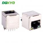 RJ45 Vertical Interface 180 Degree Network Connector 100MB Transformer DGKYD511B002AA2A8D for sale