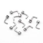 Class II Stainless Steel Dental Orthodontic Crimpable Hook 90 Degree Archwire Attachment with Crimping Feature for sale