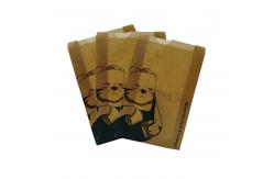 China Foods Translucent Biodegradable Wax Paper Bags With Adhesive Strip Gusset Glassine Envelopes supplier