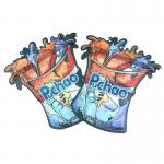 Custom Special Shaped Pouch Holographic Die Cut Mylar Bag For Custom