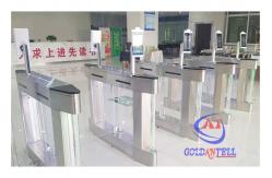 China Customizable Smooth Pedestrian Speed Gate Turnstile 600-900mm for Secure Access supplier