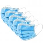 Net Weight 25g Disposable Pollution Mask , Procedure Face Mask OEM / ODM Available for sale