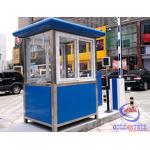 Portable Window 2M Steel Prefab Security Guard House Flexible