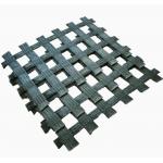 Civil Engineering Reinforcement Fiberglass Geogrid Coated With Elastomeric Polymer