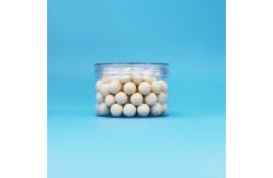 China Transparent Easy Open Cylinder Dried Fruit Candy Cookies Plastic PET Jar Screw Lid supplier