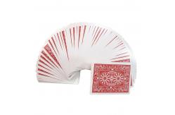 China 300g SGS Custom Printed Playing Cards Plastic Poker With Logo Pattern 350gsm supplier