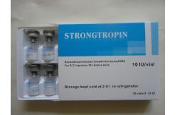 China Strongtropin 10iu HG 2ml Vial Box With Leaflet Printing supplier